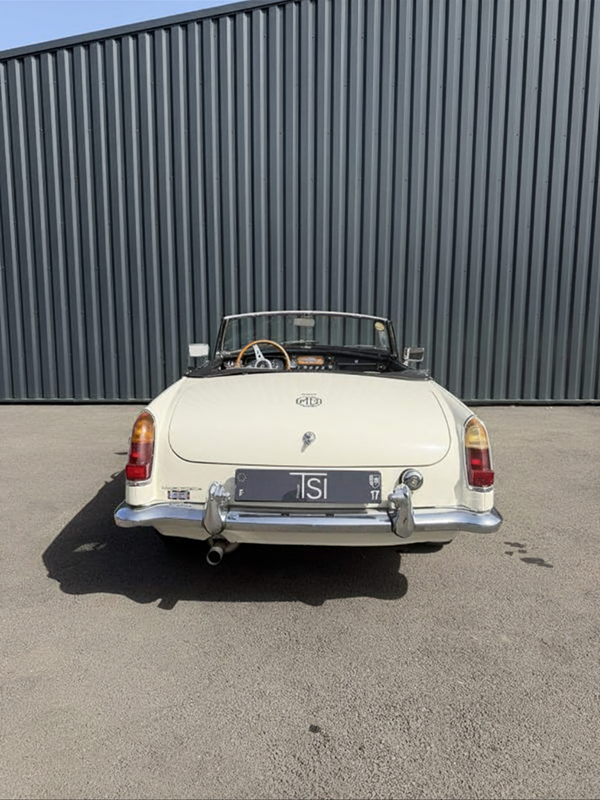 MG B Roadster cabriolet – 1966