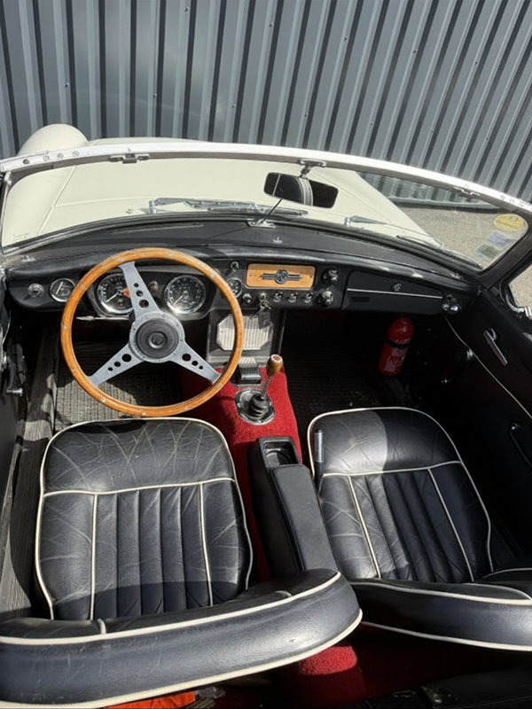 MG B Roadster cabriolet – 1966